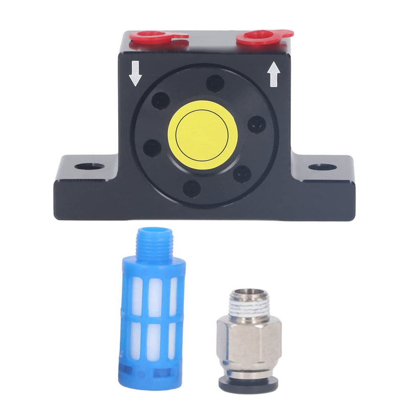 [Australia - AusPower] - GT4 Pneumatic Turbine Vibrator G1/8 Inch Air Turbine Oscillator with Free Adjustment, Low Noise for Industrial Use 
