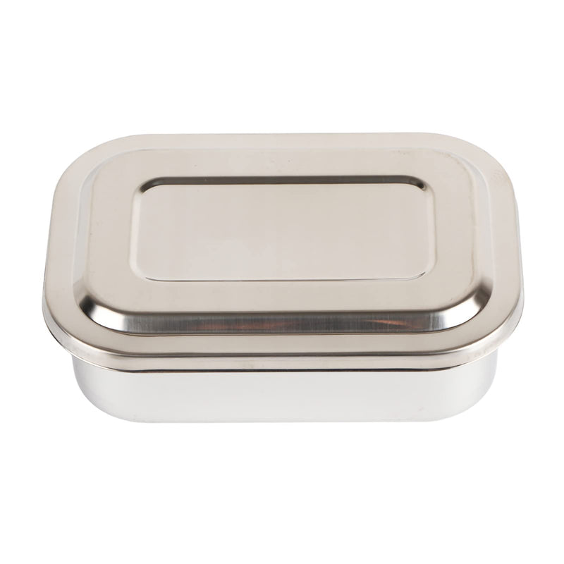 [Australia - AusPower] - Fdit 6inch Stainless Steel Rectangular Instrument Storage Container Cleaning Box with Lid for Clinic 