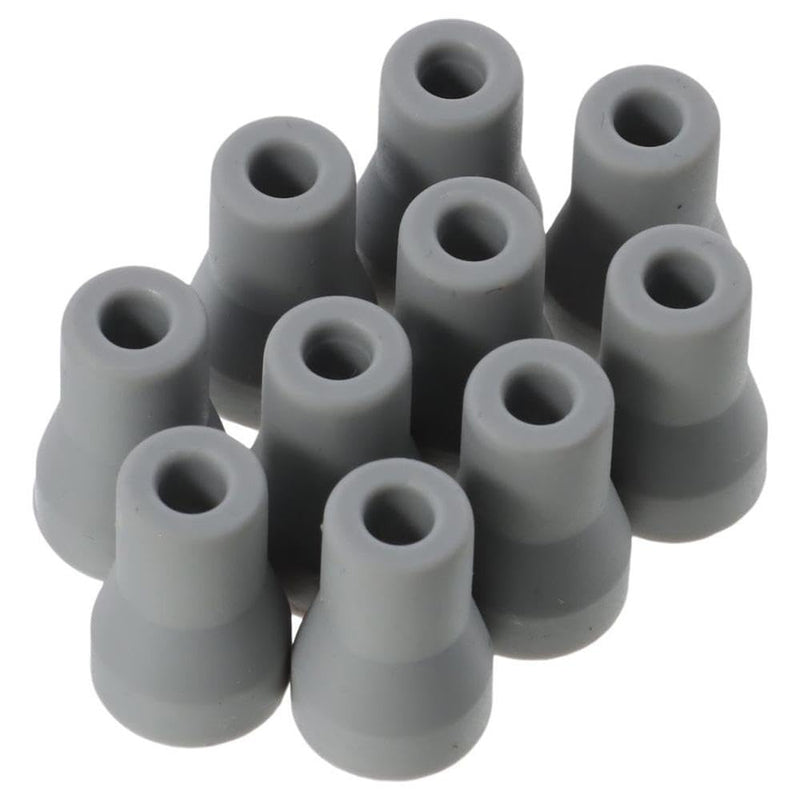 [Australia - AusPower] - FEIYING 10pcs Saliva Ejector Tube, Dental Oral Saliva Ejector Replacement Rubber Valve Snap Tip Adapter,Plastic Silicone Adaptor for Dentist Dental Equipment 
