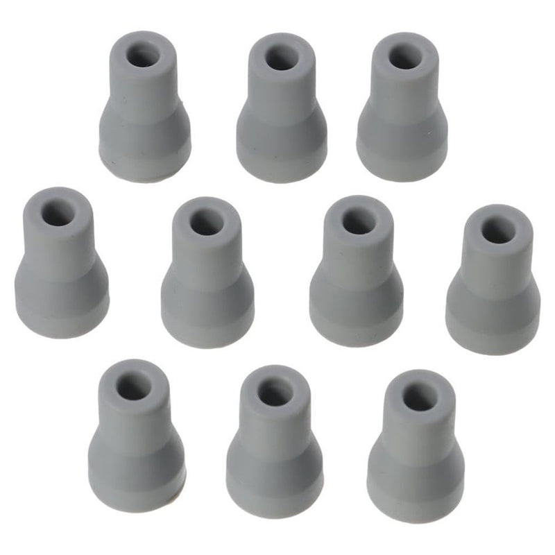 [Australia - AusPower] - FEIYING 10pcs Saliva Ejector Tube, Dental Oral Saliva Ejector Replacement Rubber Valve Snap Tip Adapter,Plastic Silicone Adaptor for Dentist Dental Equipment 