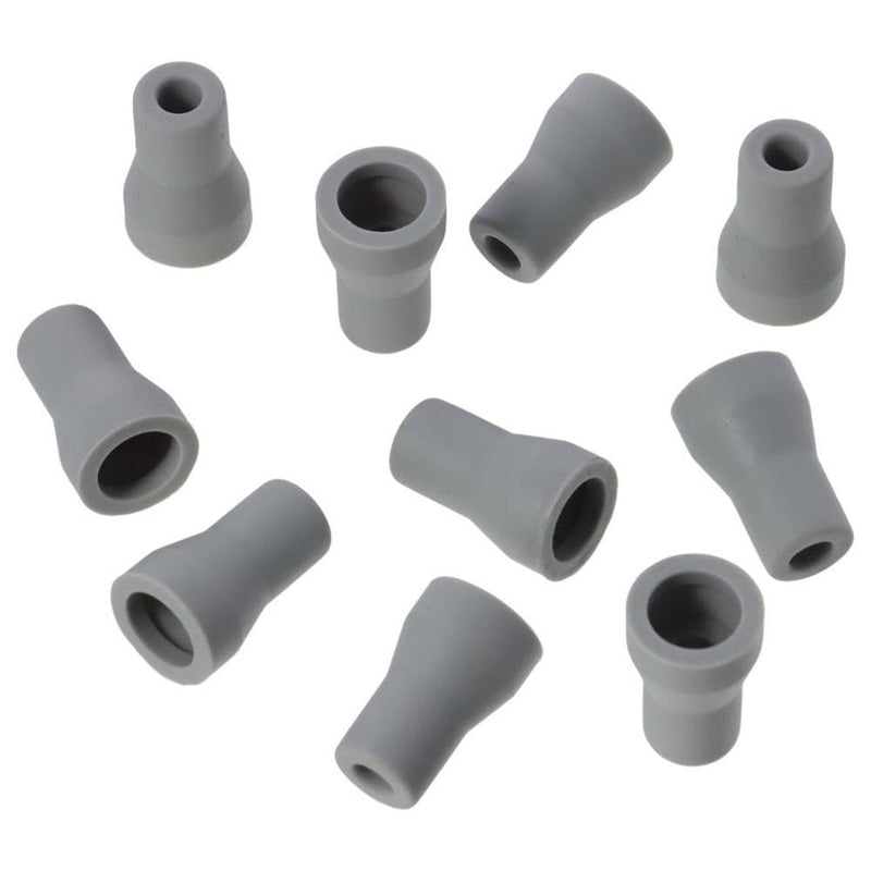 [Australia - AusPower] - FEIYING 10pcs Saliva Ejector Tube, Dental Oral Saliva Ejector Replacement Rubber Valve Snap Tip Adapter,Plastic Silicone Adaptor for Dentist Dental Equipment 