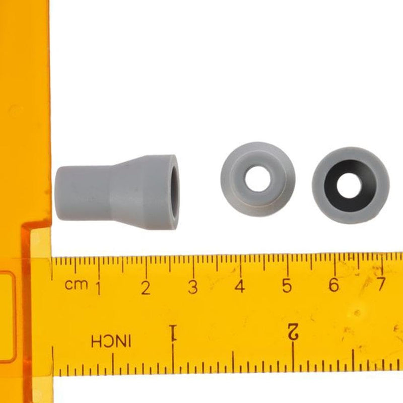 [Australia - AusPower] - FEIYING 10pcs Saliva Ejector Tube, Dental Oral Saliva Ejector Replacement Rubber Valve Snap Tip Adapter,Plastic Silicone Adaptor for Dentist Dental Equipment 