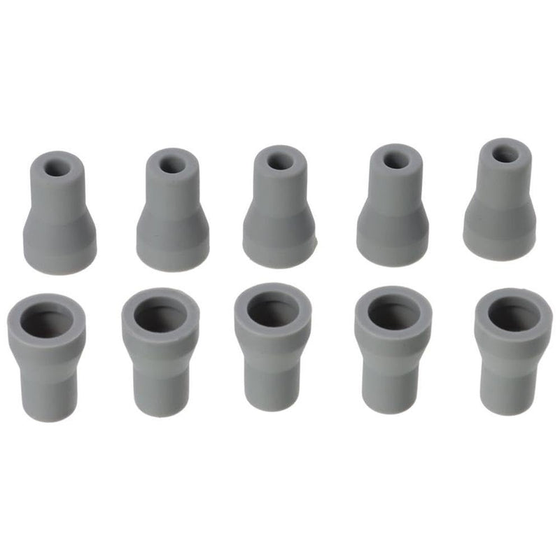 [Australia - AusPower] - FEIYING 10pcs Saliva Ejector Tube, Dental Oral Saliva Ejector Replacement Rubber Valve Snap Tip Adapter,Plastic Silicone Adaptor for Dentist Dental Equipment 