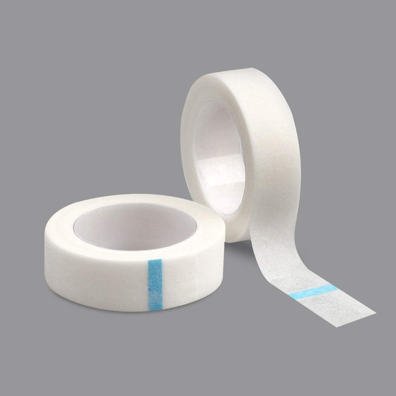 [Australia - AusPower] - fenshine 10 Rolls Micropore Medical Tape for Eyelash Extension, Adhesive Fabric Tape For for Eyelash Extension Supply 0.5 inch x 10 Yards (10Rolls withe) 