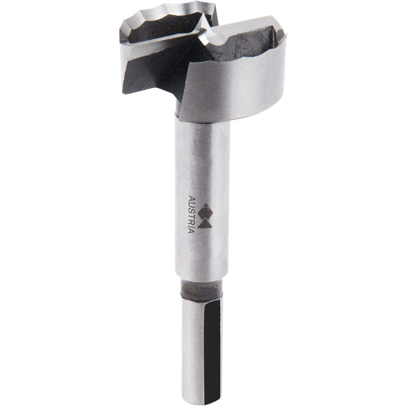 [Australia - AusPower] - Fisch 31702500 Wave-Cutter Forstner Bit, 0 V, Silver/Grey, 25 x 60/90 mm, Shank Diameter 8 x 30 mm Ø 25 mm 