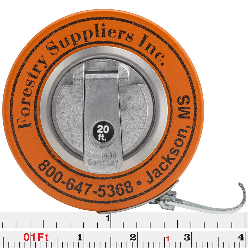 [Australia - AusPower] - Forestry Suppliers English Steel Diameter Tape (White Enameled Steel w/Black Graduations) White Enameled Steel w/Black Graduations 