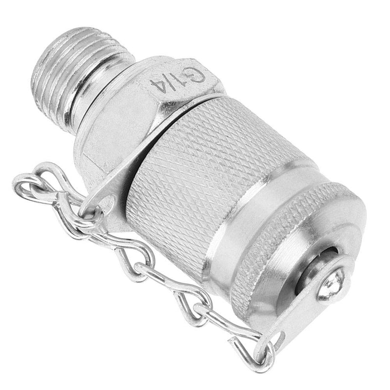 [Australia - AusPower] - G1/4-M16x2 Hose Connector Hydraulic Test Adapter Pressure Measuring Point Coupling for Pressure Monitoring System 