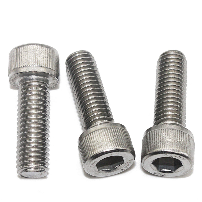 [Australia - AusPower] - Fullerkreg M6-1.0 x 20MM Socket Head Cap Screws, Allen Socket Drive, Din 912, AISI 304 Stainless Steel (18-8), Full Thread, Bright Finish, Machine Thread, Quantity 20 M6 X 20mm 
