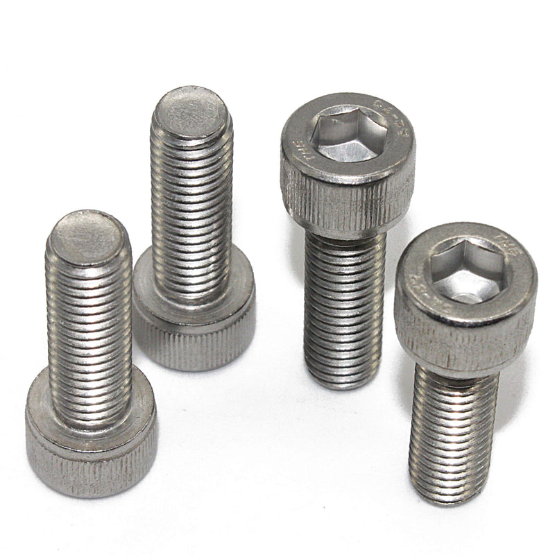 [Australia - AusPower] - Fullerkreg M6-1.0 x 20MM Socket Head Cap Screws, Allen Socket Drive, Din 912, AISI 304 Stainless Steel (18-8), Full Thread, Bright Finish, Machine Thread, Quantity 20 M6 X 20mm 
