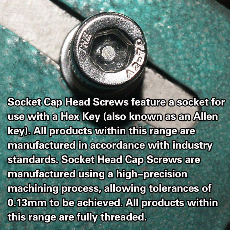 [Australia - AusPower] - Fullerkreg M6-1.0 x 20MM Socket Head Cap Screws, Allen Socket Drive, Din 912, AISI 304 Stainless Steel (18-8), Full Thread, Bright Finish, Machine Thread, Quantity 20 M6 X 20mm 