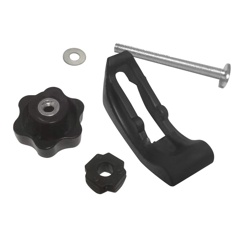 [Australia - AusPower] - 2 pcs T-Track hold down clamp 3-1/2” L x 1-1/4” W fits for routers, drill presses, CNC, table saws, jigs, panels, vertical mills and moremany woodworking or metalworking applications 