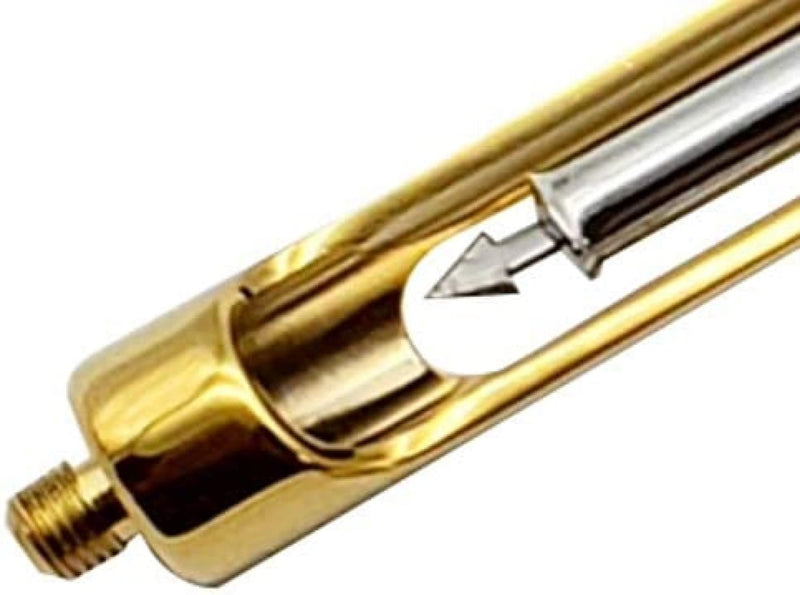 [Australia - AusPower] - Dental Syringe Aspirating 1.8ml Black & Golden Anesthetic Syringe Dental Instruments 