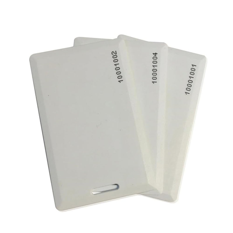 [Australia - AusPower] - 10 pcs 26 Bit Proximity Clamshell Prox Swipe Cards Compatable with ISOProx 1386 1326 H10301 Format Readers and Systems. Works with The vast Majority of Keyless Entry Access Control Systems 