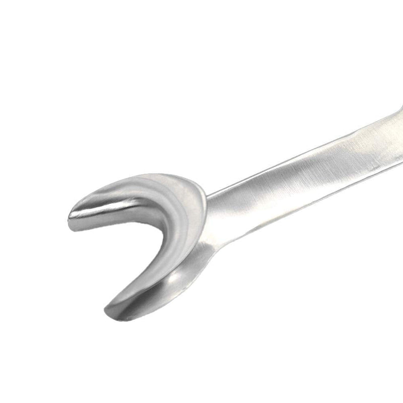 [Australia - AusPower] - Stainless Steel Double-Ended Dental Cheek Retractor - Durable, Autoclavable, Non-Corrosive Oral Mouth Opener for Professional Dental Use 1 PC (Large) 