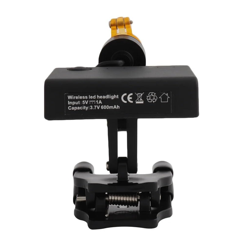 [Australia - AusPower] - Lightweight Dental Headlight Portable Medical Spotlight with Optical Filter for Binocular Loupes Lab Magnifier Eyeglass Frame 5W Wireless 