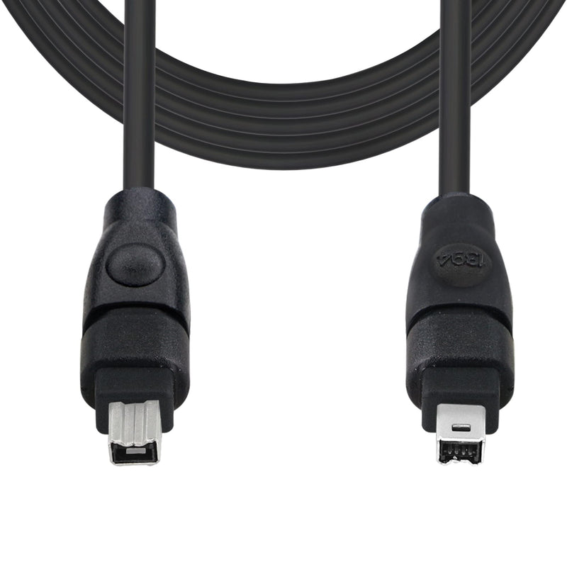 [Australia - AusPower] - GINTOOYUN 6FT FireWire IEEE 1394 Cable,4 Pin to 4 Pin Male to Male Cord,FireWire 400 DV iLink Cable for Laptop to Camcorder 
