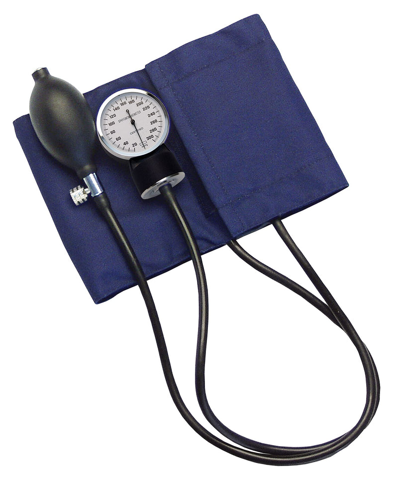 [Australia - AusPower] - Labtron Superior Sphygmomanometer - Manual Blood Pressure Monitor with Adult Cuff - Blue, 175 