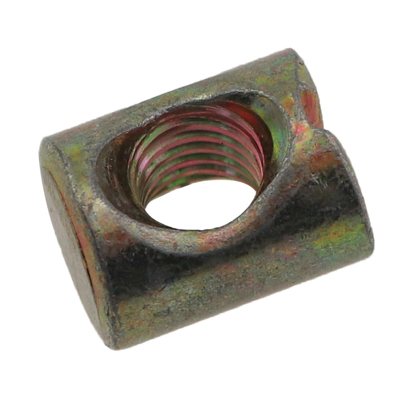 [Australia - AusPower] - 30PCS Monogrammed Cross Hole Threaded Barrel Nuts 10x12.5mm Zinc Plated Slotted Furniture Pins Hammered Nuts for Mini Beds Chairs Hardware Connectors Wood Kitchen Countertops 