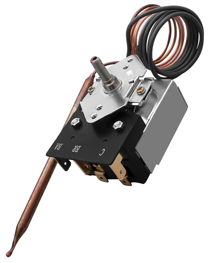 [Australia - AusPower] - KKB-9-48 PB010036 Bake/Broil Thermostat Fits for Viking Awoco Ranges Induction Electric Gas Ovens Stoves, 3-Terminal Design, 606°F 22A 120-250 VAC 
