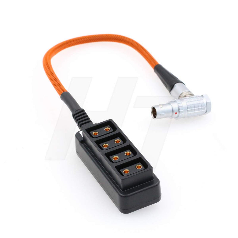 [Australia - AusPower] - HangTon ARRI Alexa Mini Camera EXT 7 Pin to D-tap Power Splitter Adapter Box, 1 to 4 Braided Cable 