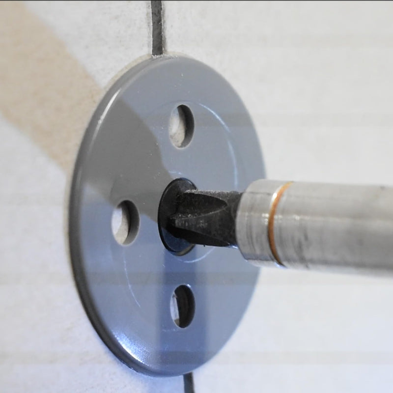 [Australia - AusPower] - Plasterboard/Insulation Fixing Washers, 35mm Nylon, non rust - 100PCS Designed and Made in The UK 100 