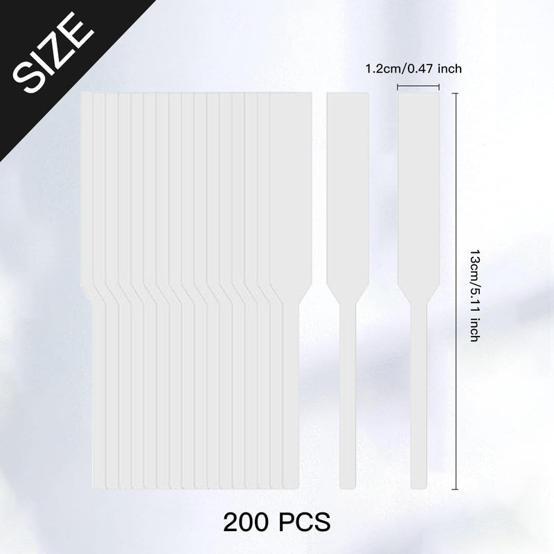 [Australia - AusPower] - Pack of 200 Perfume Test Strips, Perfume Tester, Strips Aromatherapy Fragrance Tester Paper for Women Men Test Essential Oils Perfume Fragrance Aromatherapy 