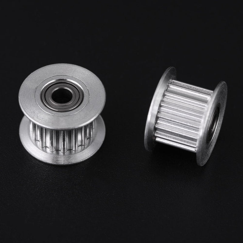 [Australia - AusPower] - Timing Belt Pulley,5pcs 6 Different Sizes 2GT 6mm/10mm Wide Belt Timing Pulley 16T/20T 3mm/5mm Bore 3D Printer Accessary (W6mm, 16T, Bore 3, Toothed) 