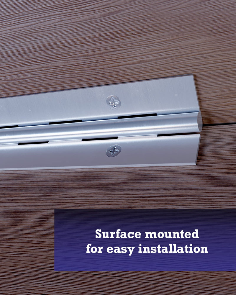 [Australia - AusPower] - Hardware Essentials 851070 Continuous Pin 36" x 1-1/2" Nickel 36" x 1-1/2" 