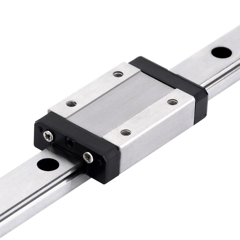 [Australia - AusPower] - 600mm MGN12 Linear Rail Guide with MGN12H Stainless Steel Black Carriage Block for DIY 3D Printer and Machines(Type H,600 mm) 600mm 