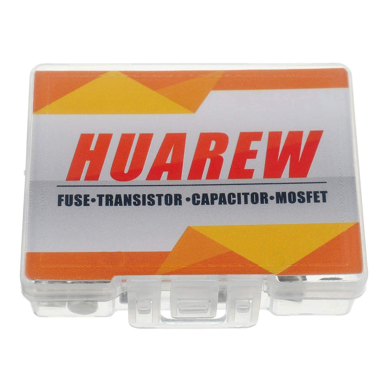 [Australia - AusPower] - HUAREW T2AL250V 20 Pcs 5x20mm slow blow glass fuse 2A 250V 0.2 x 0.78 inch time delay fuse 