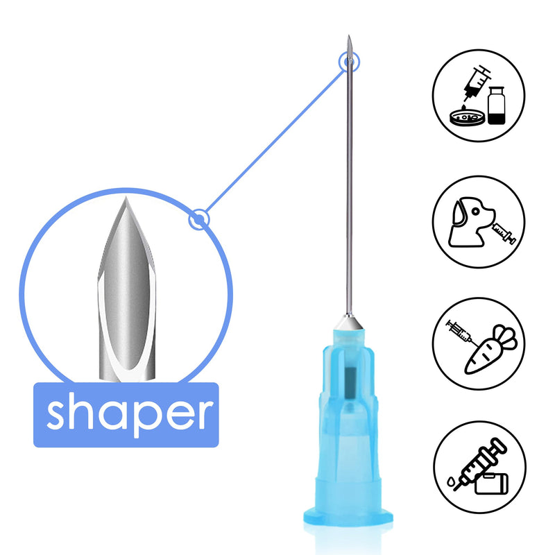 [Australia - AusPower] - 3ml Luer Lock Syringes with 23G, 1.0-inch Needle - Individually Sealed for Safe and Efficient Use (50Pack-3ml 23Ga 1inch) 50Pack-3ml 23Ga 1inch 