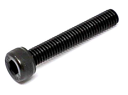 [Australia - AusPower] - iexcell 50 Pcs M4 x 25mm Thread Pitch 0.7 mm Alloy Steel 12.9 Grade Hex Socket Head Cap Screws Bolts Kit, Black Oxide Finish 