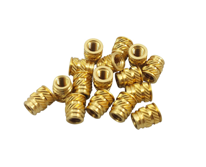 [Australia - AusPower] - [initeq] #8-32 Threaded Heat Set Inserts for 3D Printing (100, Long) 100 
