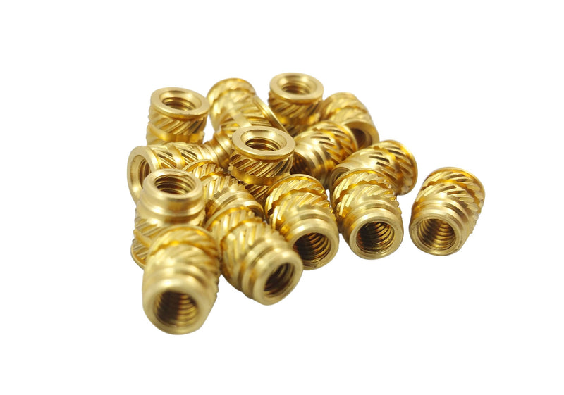 [Australia - AusPower] - [initeq] #8-32 Threaded Heat Set Inserts for 3D Printing (100, Long) 100 