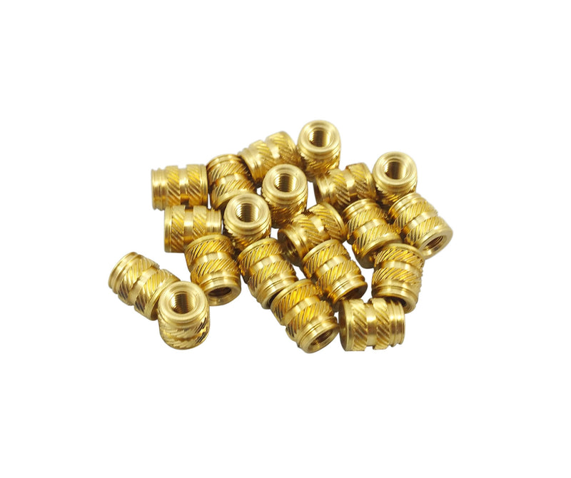 [Australia - AusPower] - [initeq] Threaded Heat Set Inserts for Plastics Combination (Imperial + Metric) Assortment A 200 Pack Combination A 200 Pack 