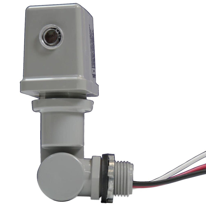 [Australia - AusPower] - Intermatic K4221C 120-Volt Stem and Swivel Mount Thermal Photocontrol - Reliable Automatic Light Sensor with Delay Feature - Durable, UV-Resistant Housing for Outdoor Use 