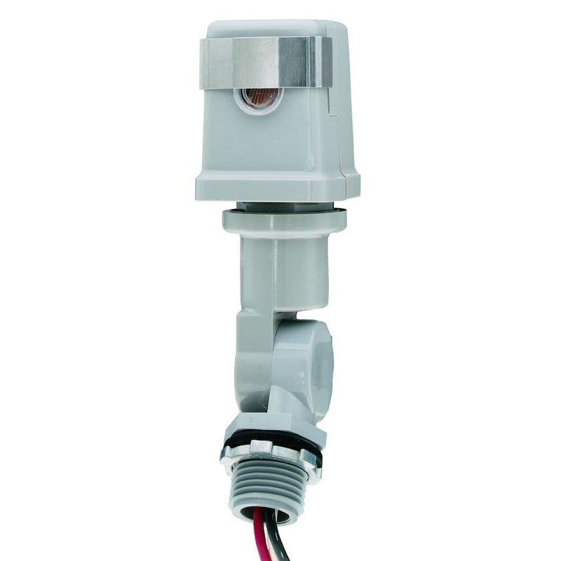 [Australia - AusPower] - Intermatic K4221C 120-Volt Stem and Swivel Mount Thermal Photocontrol - Reliable Automatic Light Sensor with Delay Feature - Durable, UV-Resistant Housing for Outdoor Use 