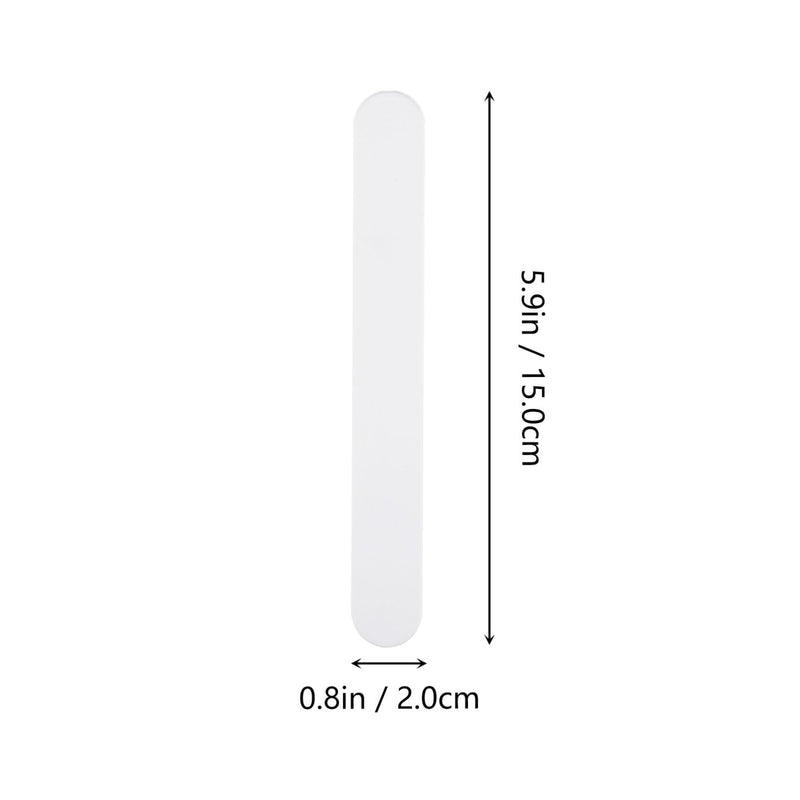 [Australia - AusPower] - 20pcs Plastic Tongue Scrapers, Lip Cheek Retractors, Tongue Depressor Spatulas for Instrument Healthy Oral Care Help Fight Bad Breath 