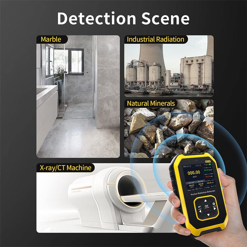 [Australia - AusPower] - Jadeshay GC01 Geiger Counter Nuclear Radiation Detector Personal Dosimeter X-Ray Radio Activity Tester with LCD Display 