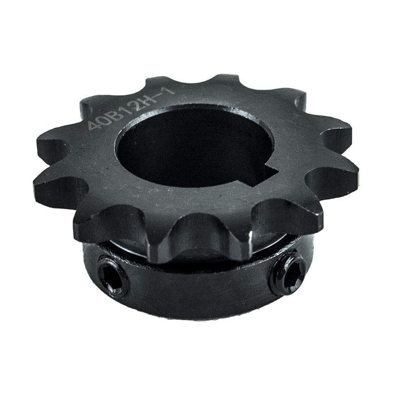 [Australia - AusPower] - Jeremywell #40 Roller Chain Sprocket B Type 1" Bore Hardened 12 Tooth 1" Bore 12 Tooth 