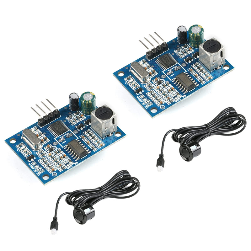 [Australia - AusPower] - 2Pcs JSN-SR04T Ultrasonic Distance Measuring Module JSN-SR04T-V3.0 21~600CM 3mm High Precision Ultrasonic Distance Measure with Waterproof Sensor for Arduino 