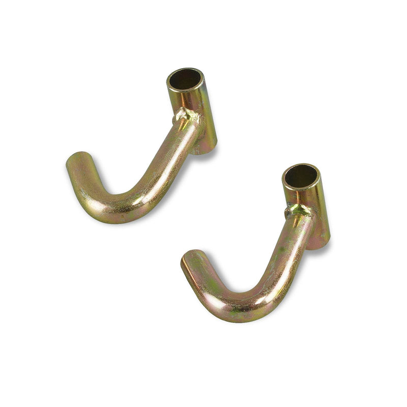[Australia - AusPower] - JOYOKYOPK Finger Tube J Hook Compatible with 2 Inch Ratchet Straps, for Car Hauler Straps Tie Down Cargo in Trucks, Trailers, Tow Dolly (2 Pack J Hook) 2 Pack J Hook 