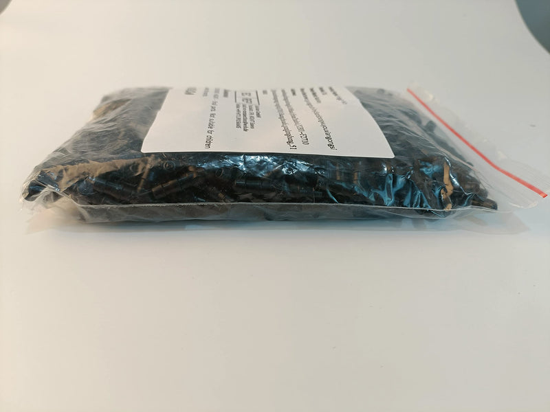 [Australia - AusPower] - 100pcs 1/4" Universal Barbed Tee Fittings, Kalolary Barbed Connectors Drip Irrigation for 1/4 Inch Water Hose Connectors 4mm/7mm Water Tube Drip Irrigation Watering System 100pieces 