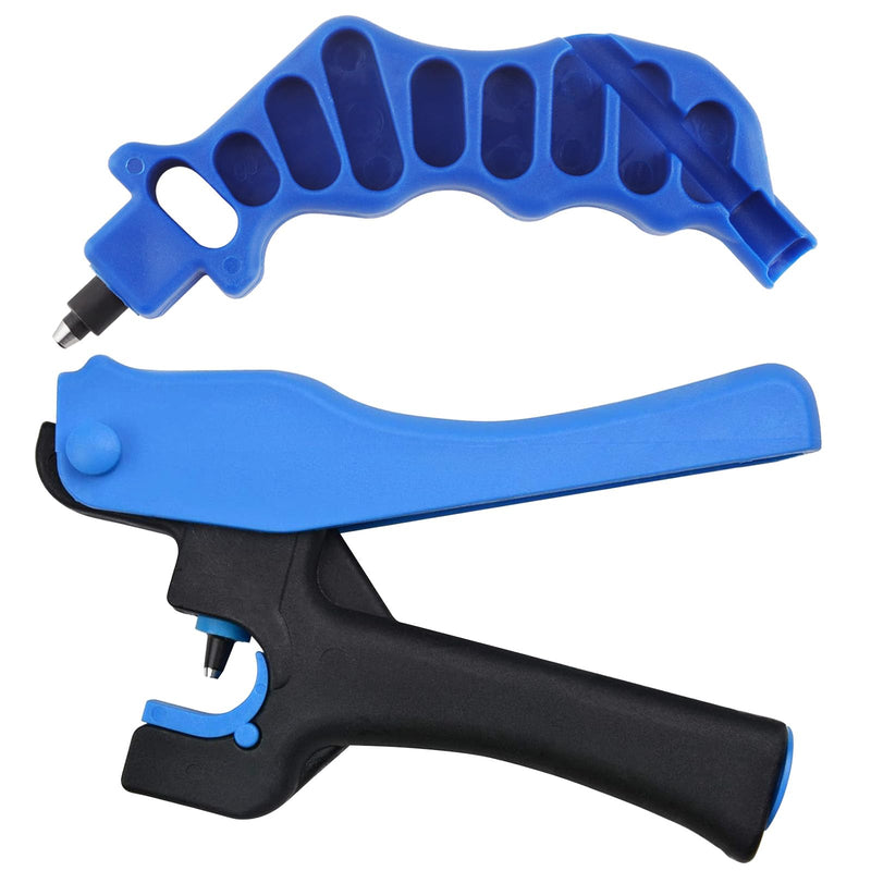 [Australia - AusPower] - Kalolary 2Pcs Drip Irrigation Tubing Hole Punch, Drip Tube Hole Punch Tool Outdoor Drip Irrigation Pipe Hand Punch for 16/20mm PE Pipe Opening Hole Punch 