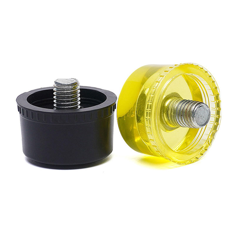 [Australia - AusPower] - Multipurpose 25mm/30mm/35mm/40mm/45mm Rubber Hammer Heads Replacement Set for Hammer Installation Repair 