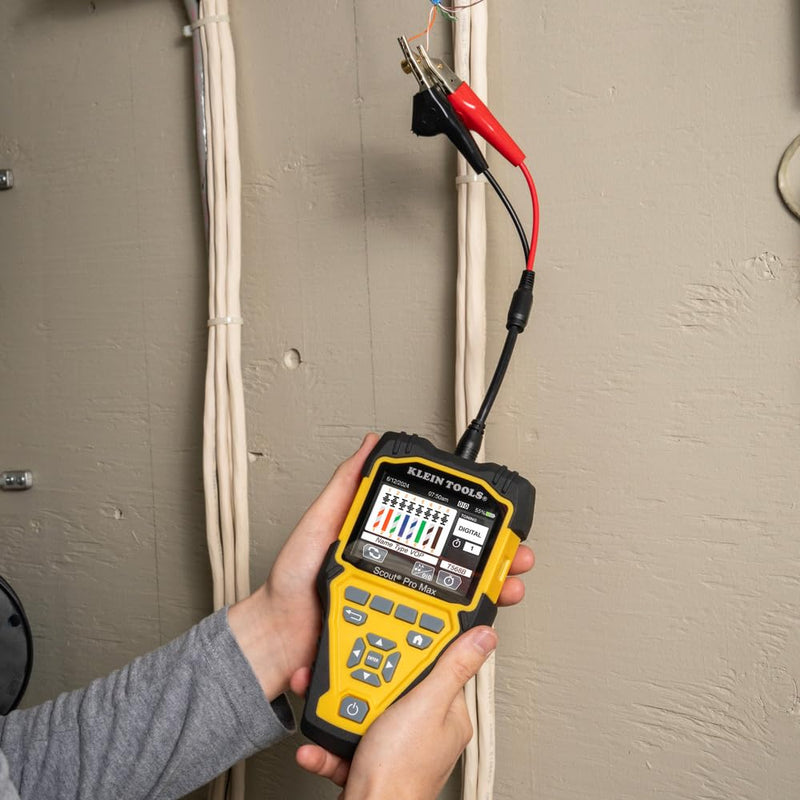 [Australia - AusPower] - Klein Tools VDV999770 Replacement Leads Scout Pro Max Network Cable Tester (Cat. No. VDV501-770), (RJ11/RJ12/RJ45) F-Connector Cables Replacement Leads, VDV501-770 
