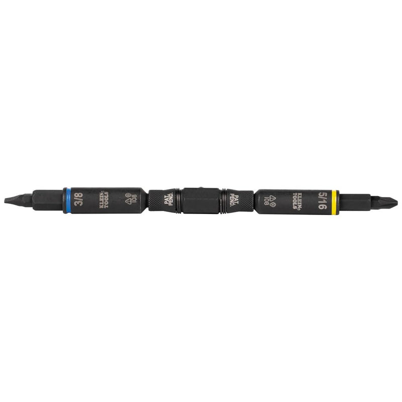 [Australia - AusPower] - Klein Tools 32500HD KNECT Multi-Bit Screwdriver / Nut Driver, Impact Rated 11-in-1 Tool with Phillips, Slotted, Square and Torx Tips Standard Handle 