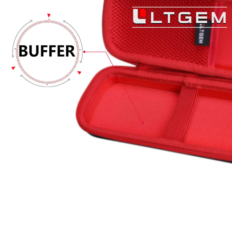 [Australia - AusPower] - LTGEM EVA Hard Case for Digital Clamp Multimeter Voltage Tester, Compatible with AstroAI 4000 or 2000 Counts/Etekcity MSR-C600/Proster 6000 Counts/KAIWEETS HT206D clamp Meter。 
