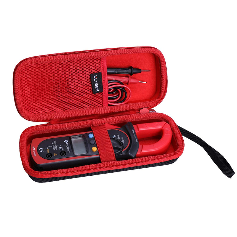 [Australia - AusPower] - LTGEM EVA Hard Case for Digital Clamp Multimeter Voltage Tester, Compatible with AstroAI 4000 or 2000 Counts/Etekcity MSR-C600/Proster 6000 Counts/KAIWEETS HT206D clamp Meter。 