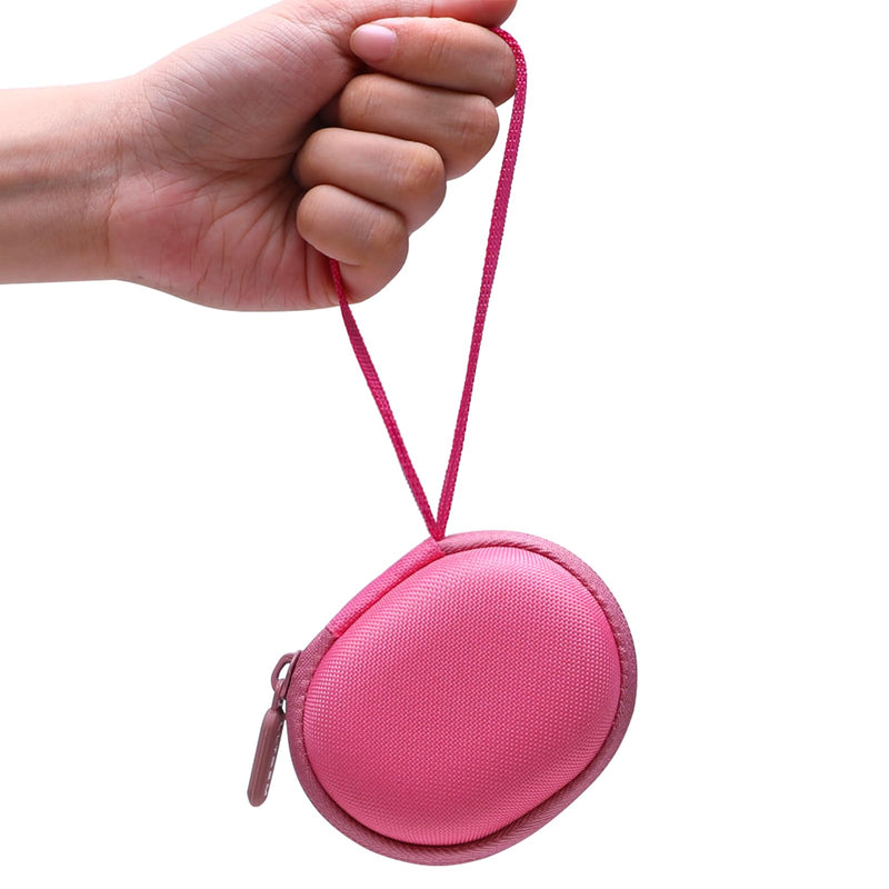 [Australia - AusPower] - Pink Pulse Oximeter Case for Zacurate, Innovo, Vibeat, iHealth, Santamedical, Children Fingertip Pulse Oximeter Blood Oxygen Saturation Monitor (Case Only) Pink 